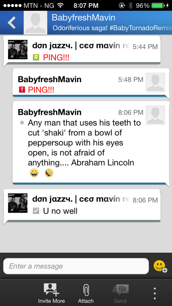 DONJAZZY's tweet image. Cc @BabyfreshMavin