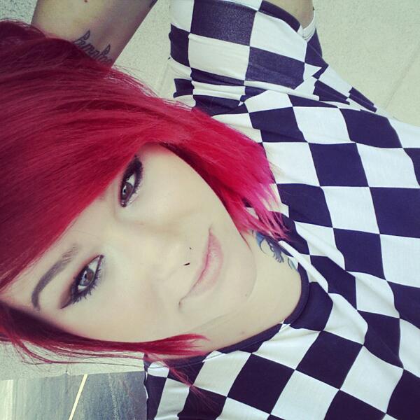 FindomPaige's tweet photo. Since I haven't give you a new picture in a few weeks. Here's one of me at work on my smoke break.#findom #femdom http://t.co/HT5yRiynry