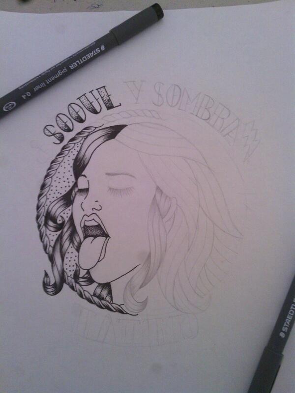 vatoink's tweet photo. Sooul y sombra girl in progress!!!@sooulysombra http://t.co/1yCAMVVY8B