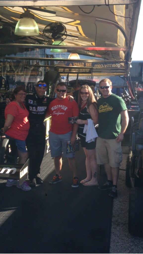 msiekert85's tweet photo. @TonySchumacher_ thanks for letting us take a tour of his trucks and for the souvenirs !!! #NHRA http://t.co/Y9bagvgTLb