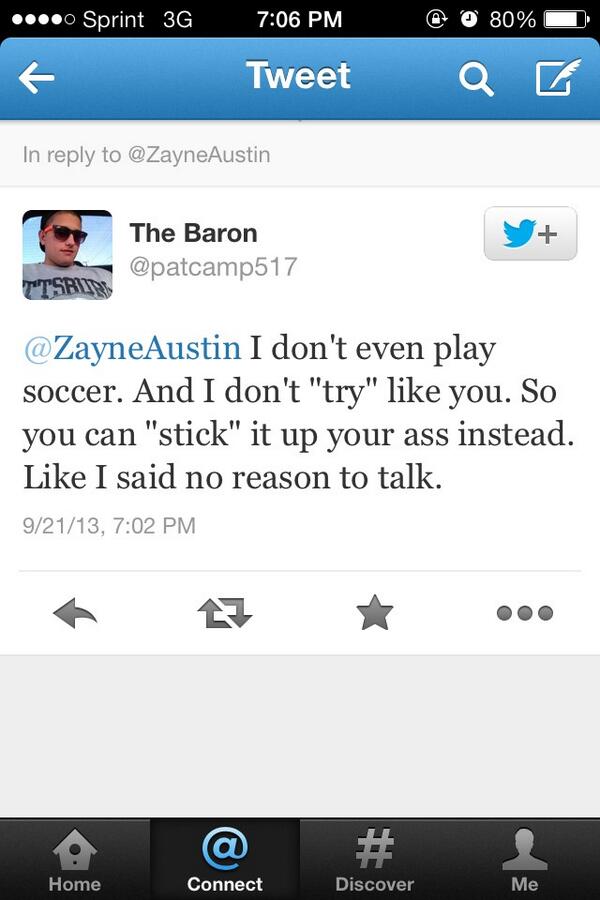 TrimbleColt's tweet image. “@Mott_15: Everything is wrong with this tweet. http://t.co/ilxXcLx4sT” he talkin shit?
