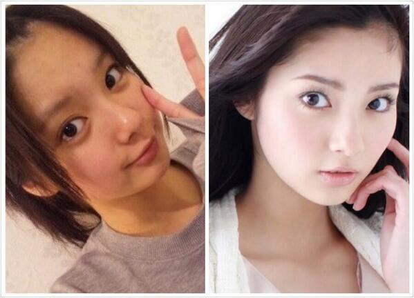 【Seventeen専属モデル】新川優愛のスッピン♡ https://t.co/jyXzQjoLz0