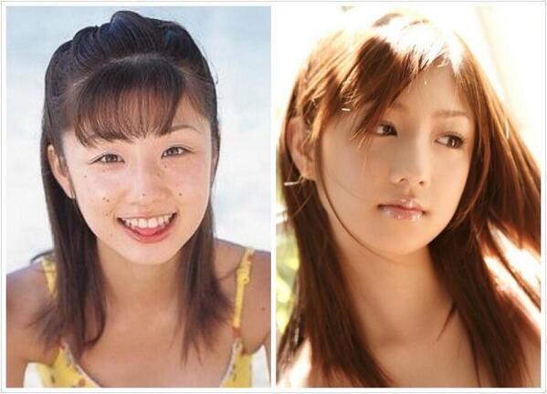 すっぴん芸能人 激変した芸能人 撮影会モデルなどの下積み時代の小倉優子 T Co E2rxcvjr4m