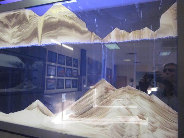 kkaterberg's tweet photo. Amazing #ArtPrize entry not seen by many due to location - "The Mind Spa" at Grapids venue.   #mellow falling sand http://t.co/s0FGmjV6dN