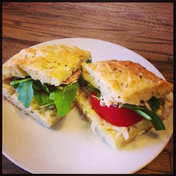 nels3's tweet image. Making sandwiches to take to the Norfolk broads #GlutenFree #batterbread #yeastfree