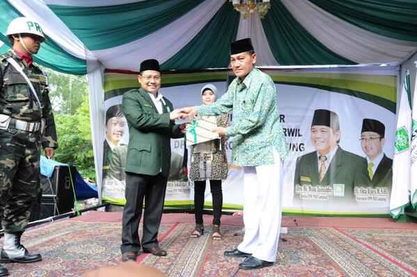Cak Imin bersama Rois Syuriah NU Lampung