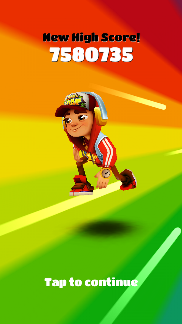 Сабвей серф картинки рекорд