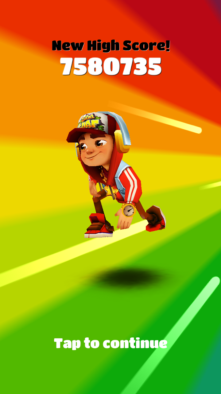 Awkward Hawk on X: New High Score on Subway Surfers Moscow! Beat