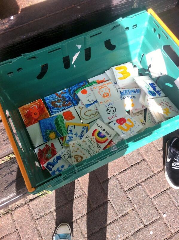 We got loads of tiles! Thanks to everyone who took part in this campaign!! 💙