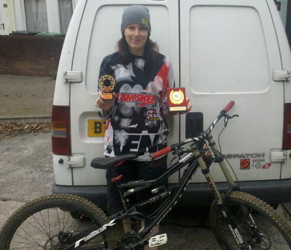 ljenkins122's tweet photo. Got a 2nd today and first overall in the @mijdownhill Taff Buggy series. Thank you @SkeneCycles for all your help! http://t.co/g2tDFXABRZ