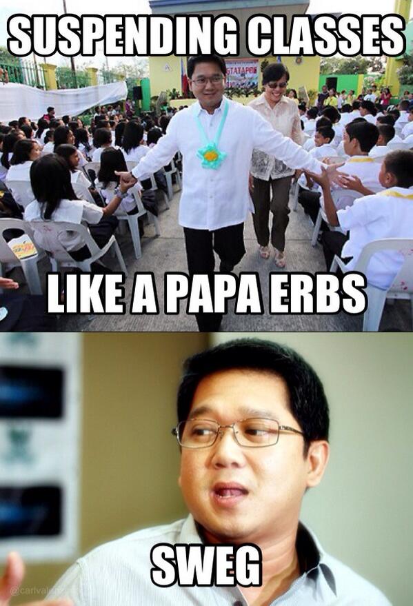 PapaErbs's tweet image. This is how we do it... (play Papa Erbs theme song "woops kiri")