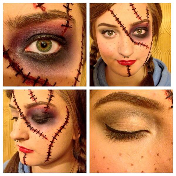 LulusMakeUp's tweet image. A Halloween look completed during the week &amp;lt;3