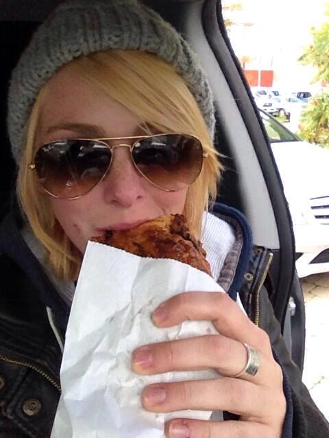 TransitionPtbo's tweet photo. "@Magic967fm: Cheese bacon &amp; onion breadstick from @EastCityBakery!! Drooool! Having a blast at the @PurpleOnionFest http://t.co/lL0hgwOAwD"