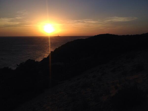 Sun set over Trafalgar... Cape not square. <a href="/sidlowe/">Sid Lowe</a>