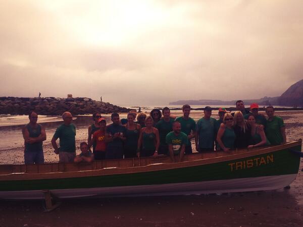 #Weymouth #gigrowing club at #Sidmouth today! Well done all!