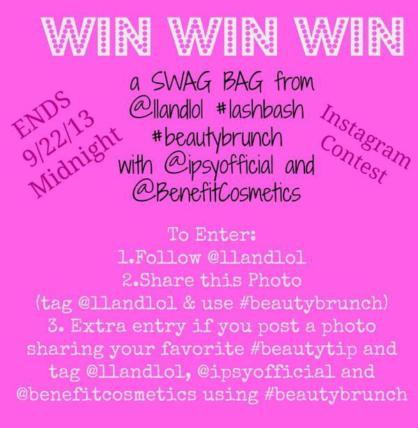 custombuiltmom's tweet image. #Win a swagbag from my #lashbash #beautybrunch event!