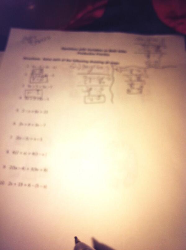 AlexJordanz's tweet image. Math homework! #SmFh #Ughh #Math9 #Stupid