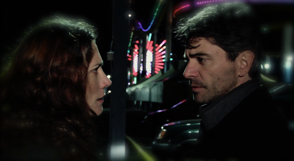 CrossingShadows's tweet photo. Actors Katia Kieling and Anthony Wemyss. Still from the movie. http://t.co/vvP4qe1u1r