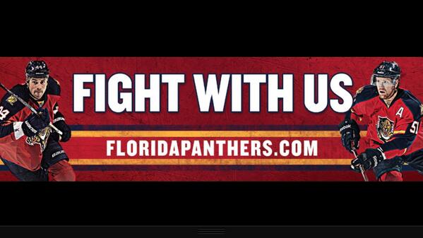 FlaPanthers's tweet photo. Have you seen these billboards around South Florida? Join the fight: http://t.co/azL9rV2TTE #RedOctober2013 http://t.co/y6ajGT53q7