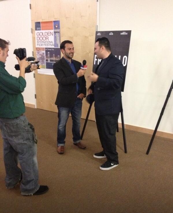Fratello2013's tweet photo. @GerardSGarilli Getting Interviewed http://t.co/EV10OOxpOr