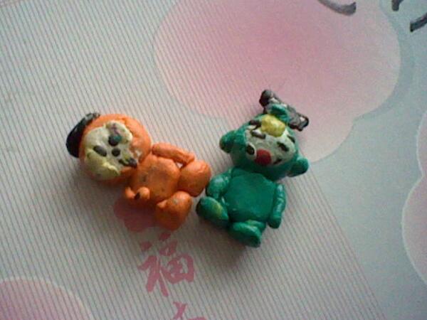 電波人間のRPG チーム　トーキョー　さんの、粘土で作った電波人間