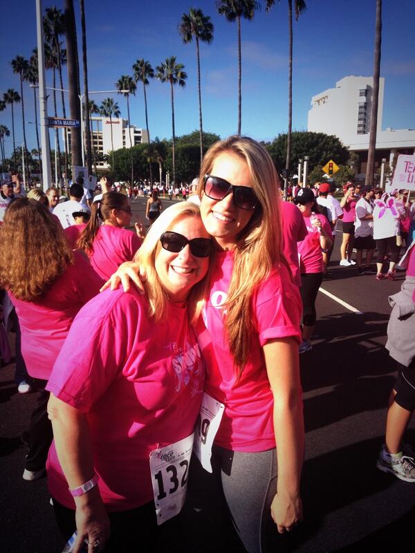 Had such a blast supporting one of the best ladies in the world today in this walk💕💪#4yearscancerfree