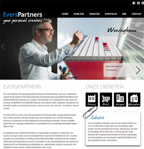 everspartners's tweet photo. Er wordt volop gewerkt aan onze nieuwe website. Komend weekend gaan we online! Tot dan een preview... http://t.co/3pgge4h4WG