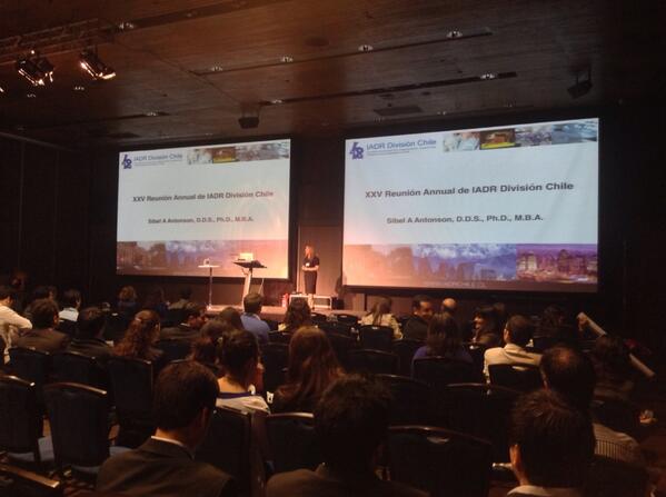 iadrchile's tweet photo. Conferencia Dra. Sibel Antonson http://t.co/qtPL3eygv3