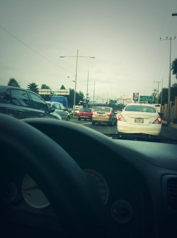 El tráfico avisa que ya es lunes :(