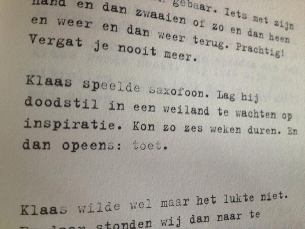 dijkshoorn's tweet photo. Een van mijn favoriete Klaasjes uit het boek. http://t.co/H4nz4fYmGr