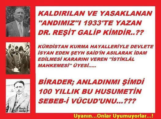 TcSanli's tweet photo. Kaldırılan andımızın yazarı Dr. Reşit Galip kim mi?! http://t.co/M3TYJbGqaE