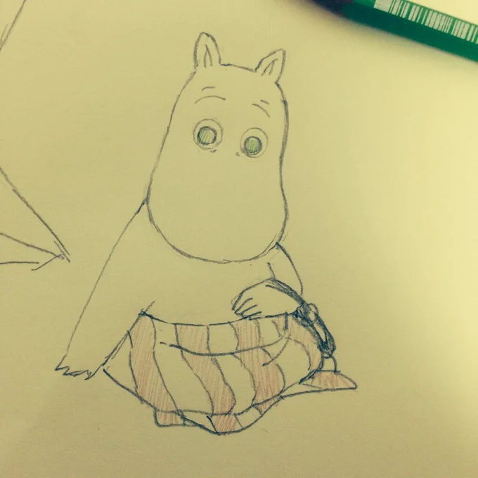 ムーミンママかわいいなあ 