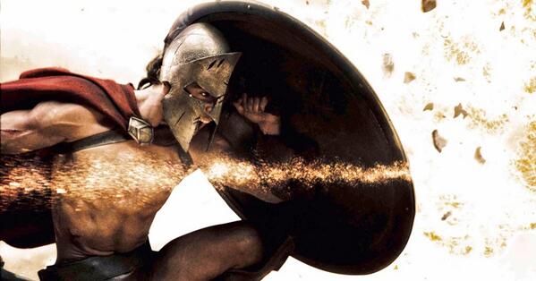 FS_SPARTAN's tweet photo. VICTORIA ESPARTANA!!
             3-4
Remontada épica !

No existe retirada ,no existe rendición.. http://t.co/ClTE97Adjf