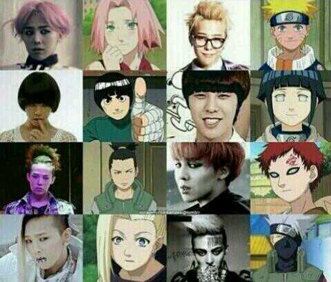 酒乱bitch Big Bangのg Dragonの髪型って ナルトのキャラと一緒だったんだ 笑 Http T Co Hobygz1m3b Twitter