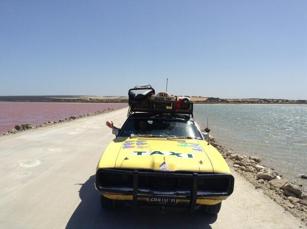 hcadd's tweet photo. Bash Car 44 at Cactus Beach, SA @bashcar44 @VarietyCharity http://t.co/tKXWcyebYI
