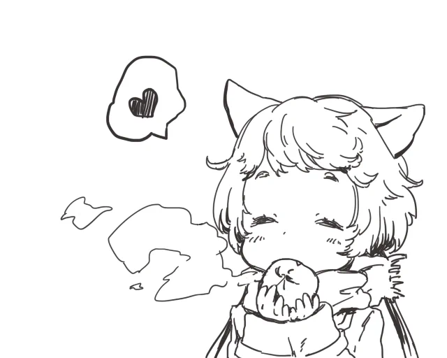 にくまんたべたらしあわせだった。いつのまにか夏がおわっていたなあ。 
