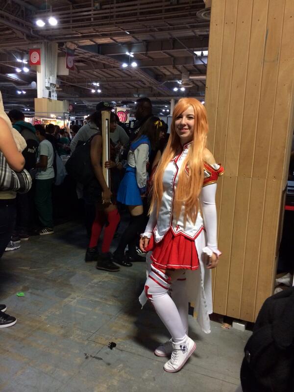marathondetokyo's tweet image. Paris manga. Pas de chateau mais pleins de cosplay #japon #manga