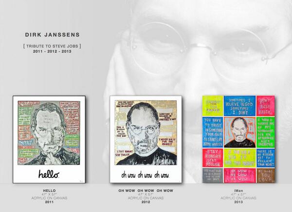 dirkjanssens's tweet photo. #REMEMBERING #STEVEJOBS. Let us NEVER forget his view on life. His philosophy. His passion. @CATMNEWYORK @tim_cook http://t.co/6ez2lK2Pbn