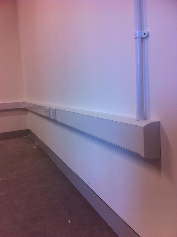 InlineMarc's tweet image. Dado trunking today in an office. Made a nice change.