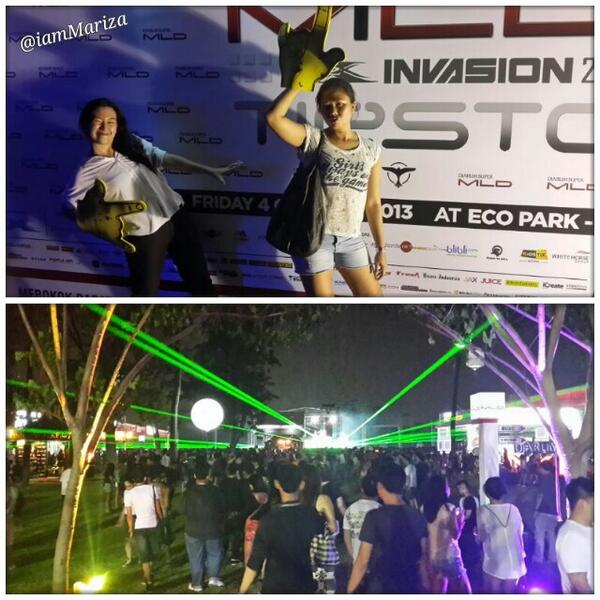 iamMariza's tweet image. Thank you @tiesto ... yesterday was AWESOME! #Jakarta #imnotdriving @JohnnieWalkerID