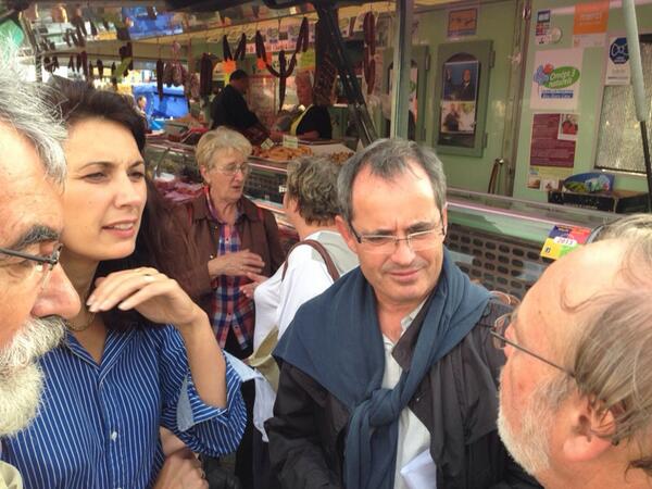 Inauguration du marché du soir à #Rezé sur le quartier de Ragon.