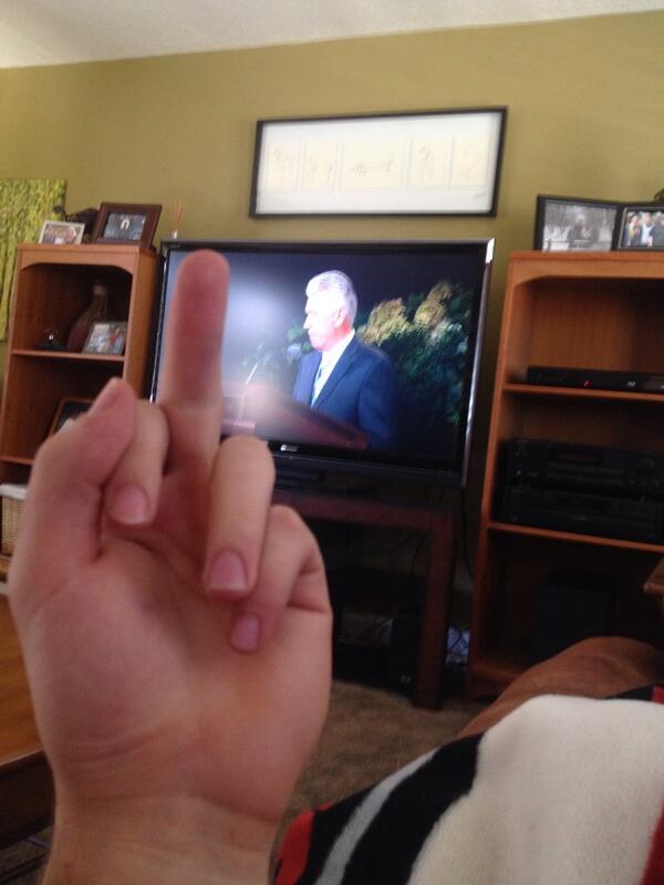 doubledeeeeeez's tweet photo. People be like #ldsconference and I be like lol fuck off http://t.co/dD5v2N5Eq9