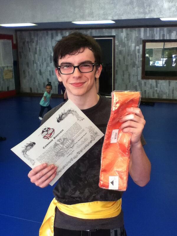 ConnerBrough's tweet photo. Just tested today and got my orange sash #trainfightrecoverrpeat http://t.co/RD7YpyJ7zN