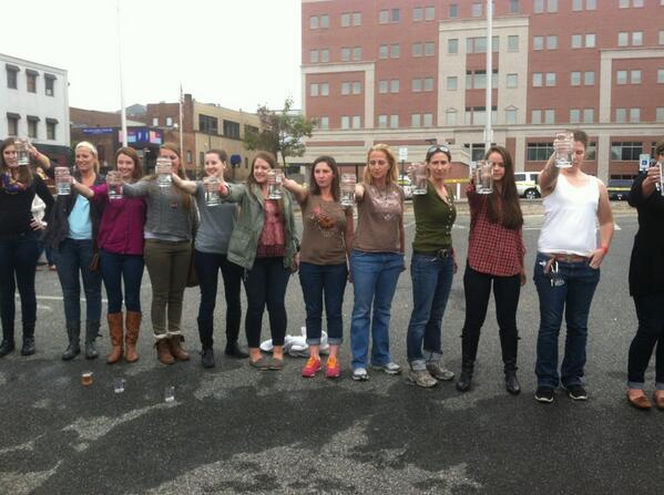 Berktoberfest's tweet photo. Mug holding! http://t.co/lhVtFoQXHR