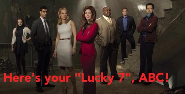 BodyOfProofFANS's tweet photo. Dear @ABC_Publicity, here's your true "Lucky 7" #bodyofproof http://t.co/ev6jccgYFD