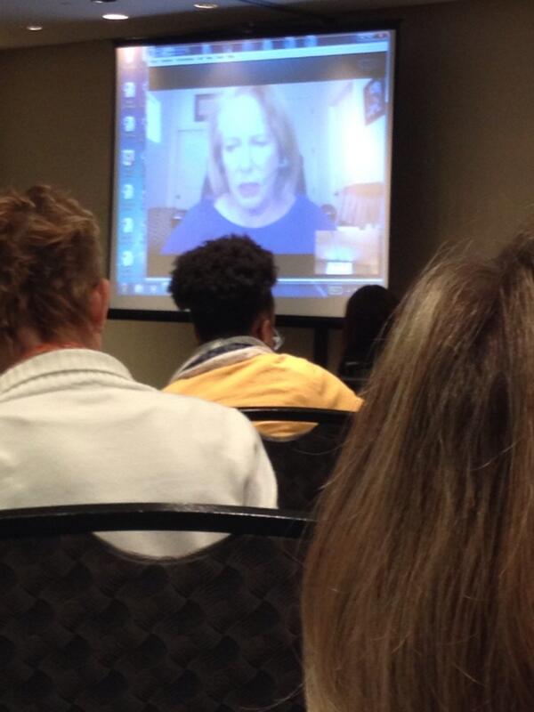 apostels's tweet image. @jleafman talks about using Twitter via Skype #TPTech