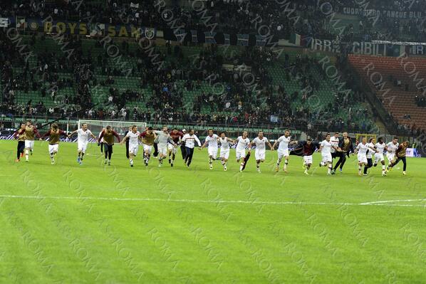 7/7: GRAZIE ROMA! #InterRoma #ASR