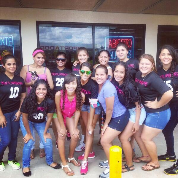 Volanteo Black Widows Ladies!!!!!!