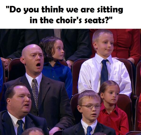 timjstanley's tweet photo. The kids in the choir are the best! #ldsconf #twitterstake http://t.co/dXCLFcpDUT