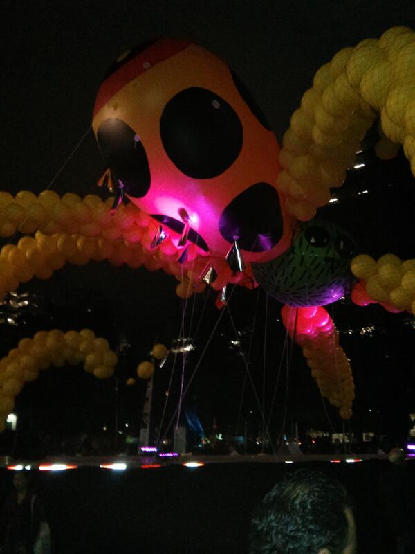 FunTimesToronto's tweet image. Giant spider at queens park